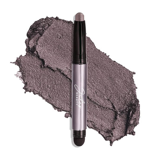Julep Eyeshadow 101 Cream-to-Powder Waterproof Shadow Stick – Smoky Amethyst Shimmer – Long-Lasting, Crease-Proof, Rich Purple Shimmer Cream Eyeshadow with Built-in Smudger-VivaGrace Women