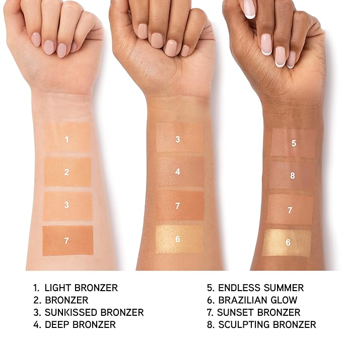 Physicians Formula Murumuru Butter Bronzer, Moisturizing, Nourishing Murumuru Butter for Silky Glow, Dermatologist Tested, Hypoallergenic, Vegan & Cruelty-Free - Endless Summer-VivaGrace Women