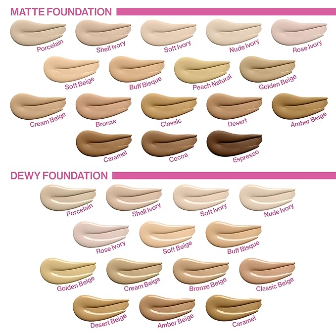 wet n wild Photo Focus Dewy Liquid Foundation Makeup, Amber Beige-VivaGrace Women