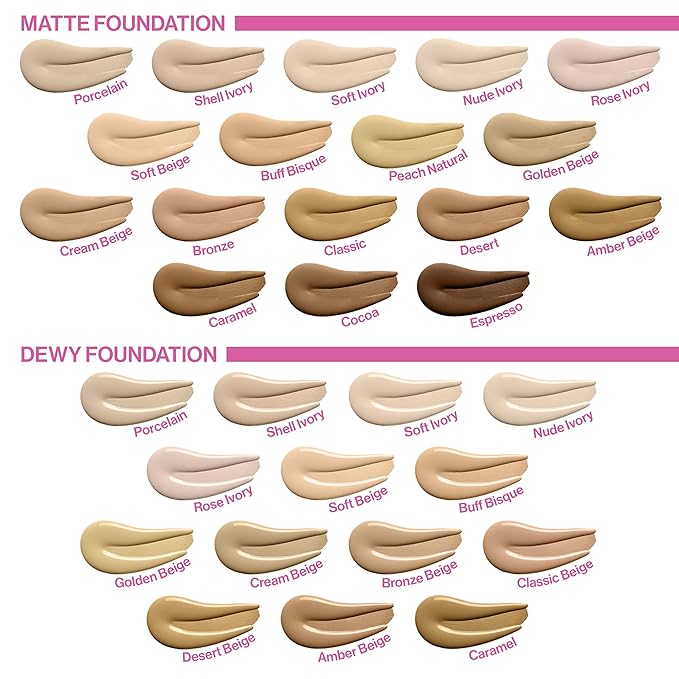 wet n wild Photo Focus Dewy Liquid Foundation Makeup, Soft Ivory-VivaGrace Women