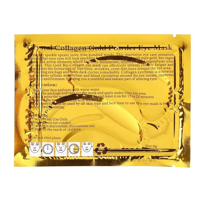 Under Eye Patches(30 Pairs), 24K Gold Collagen Under Eye Masks For Dark Circles and Puffiness, Moisturizing & Hydrating Eye Patches For Puffy Eyes, Reduce Under Eye Bags, Anti-Aging Eye Care Treatment-VivaGrace Women