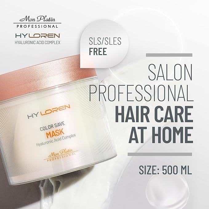 Mon Platin Professional HY LOREN Conditioner, 500ml, Sulfate Free, Unisex-VivaGrace Women