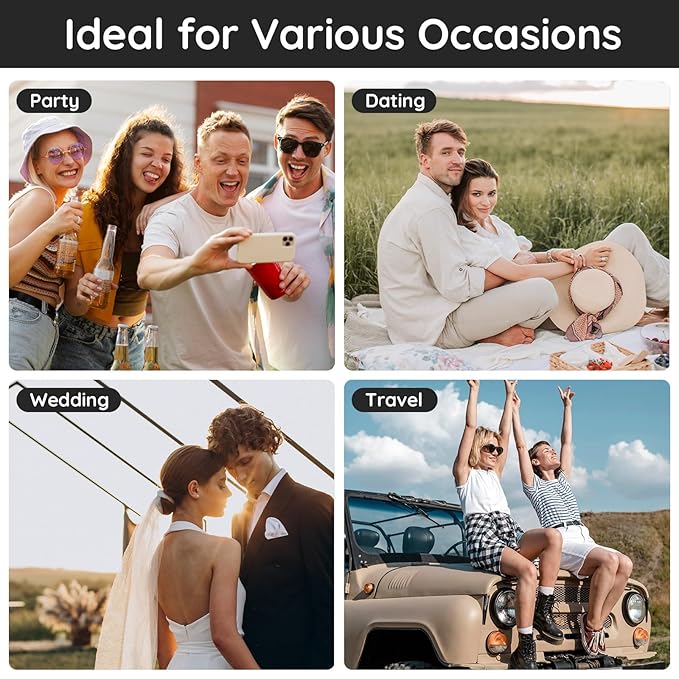 Segbeauty 5pcs 10ML Perfume Travel Refillable, Mini Cologne Perfume Bottles Empty, Portable Atomizer Sprayer for Perfume Travel Size Spray Bottle Pocket Glass Spray Bottles Toiletries Sample Dispenser-VivaGrace Women