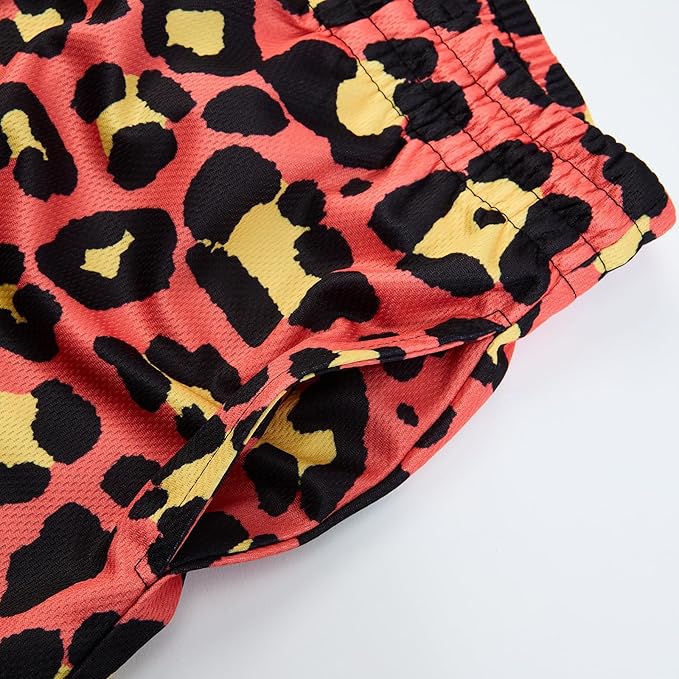 Fashion Funny Animal Printing Swim Trunks 5 inch Inseam Quick Dry Active Board Shorts for Men-VivaGrace Women