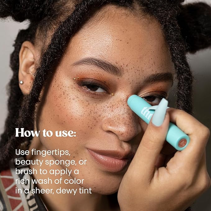 Thread Beauty Blend It Multi-Stick, Creamy, Buildable Color and Highlighter for Eyes, Cheeks, and Face, Loyal - Bronze Shimmer-VivaGrace Women