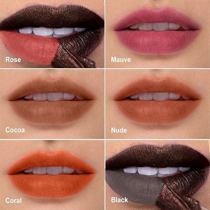 OETUIOW Lip Tint Stain Peel Off - Waterproof Lip Liner Stain, Moisturizing Long-Lasting Lip Stain, Create A Natural Lip Color, Enhancing Complexion for All Skin Types (Mauve, 0.12 Fl Oz (Pack of 1))-VivaGrace Women