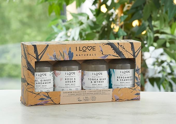 Shower Collection by I Love Cosmetics for Women - 4 Pc