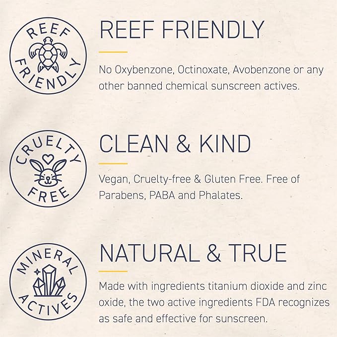 Brush On Block Full Face Sun Protection Kit, Translucent Mineral Powdered Sunscreen & Protective Lip Oil SPF 30, Reef Friendly, FSA HSA Eligible-VivaGrace Women