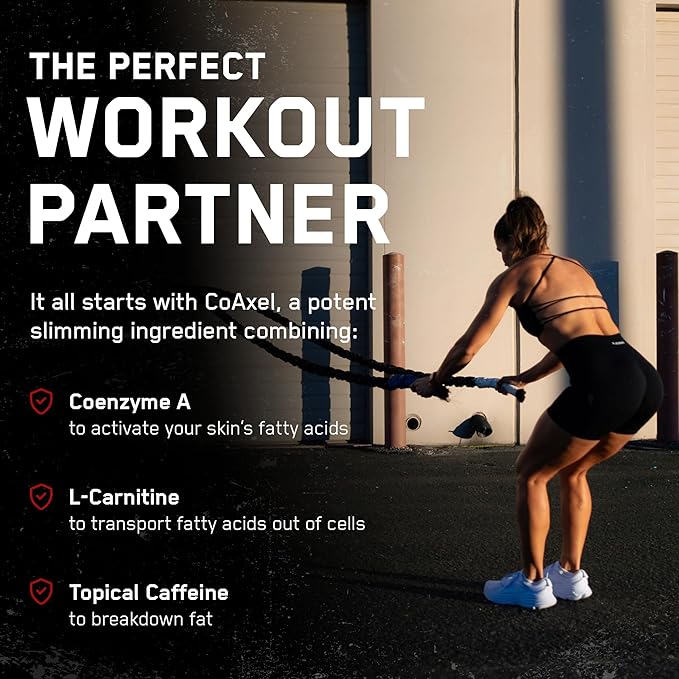 SteelFit Abs of Steel Maximum Definition Cream - Skin Tightening, Toning & Firming Lotion for Sculpting Abs - L-Carnitine Pre & Post Workout Supplement for Men & Women - Non-Greasy Formula, 8 Ounces-VivaGrace Women