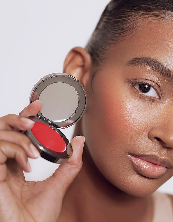 RÓEN - Cheeky Cream Blush | Vegan, Cruelty-Free, Clean Makeup (Sunlit Coral)-VivaGrace Women
