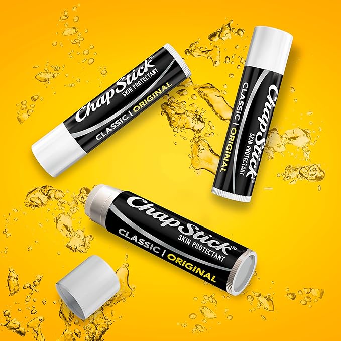 ChapStick Classic Original Lip Balm Tube, Lip Care - 0.15 Oz (1 Blister Pack)-VivaGrace Women