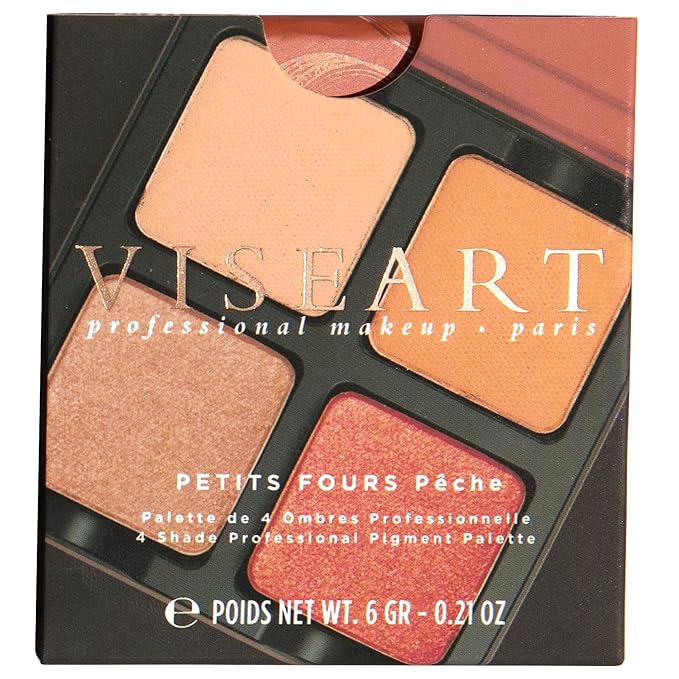 Viseart Paris Petits Fours Pro Luxe Makeup Palette (Peche)-VivaGrace Women