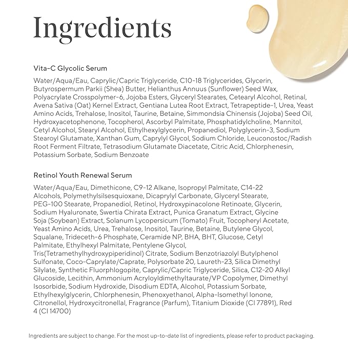 Murad AM/PM Super Serums - 2-Piece Trial Kit ($95 Value) - Retinol and Vitamin C Serum - Vita-C Glycolic Serum 0.5Fl Oz, Retinol Serum 0.5Fl Oz-VivaGrace Women