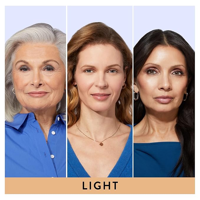 LAURA GELLER NEW YORK Award-Winning Baked Balance-n-Brighten Color Correcting Powder Foundation - Light - Buildable Light to Medium Coverage - Demi-Matte Natural Finish-VivaGrace Women