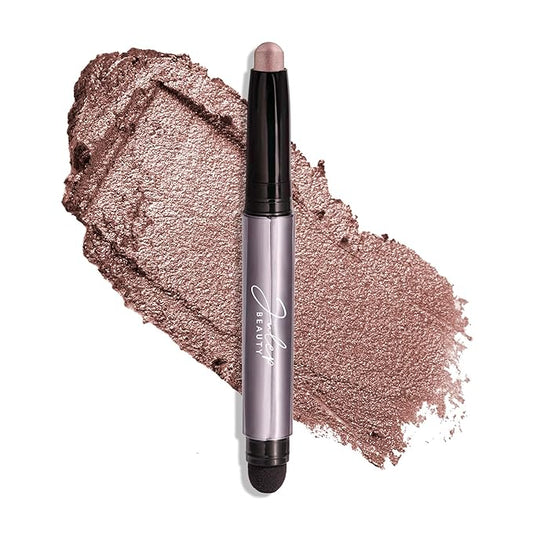 Julep Eyeshadow 101 Cream-to-Powder Waterproof Shadow Stick – Mink Mauve Shimmer – Long-Lasting, Crease-Proof, Muted Mauve Shimmer Eyeshadow with Built-in Smudger-VivaGrace Women