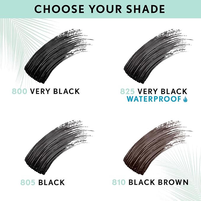 CoverGirl Lash Blast Clean Volume Waterproof Mascara, Vegan Formula, Volumizing, Smudge-Proof, Cruelty Free, Very Black, 1 Count