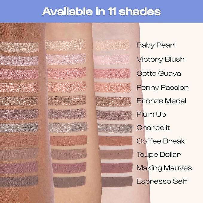 ALLEYOOP 11th Hour Cream Eye Shadow Sticks - Espresso Self (Matte) - Award-winning Eyeshadow Stick - Smudge-Proof and Crease Proof for Over 11 Hours - Easy-To-Apply and Compact for Travel, 0.05 Oz-VivaGrace Women