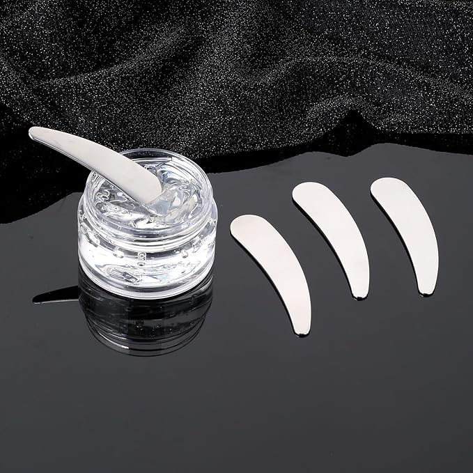 2Pcs Mini Metal Cosmetic Spatulas, Skincare SpatulaMixing and Sampling Makeup Beauty Tools for Skin Care Creams, Eye Cream, Essences Beauty Accessories(4PCS)-VivaGrace Women