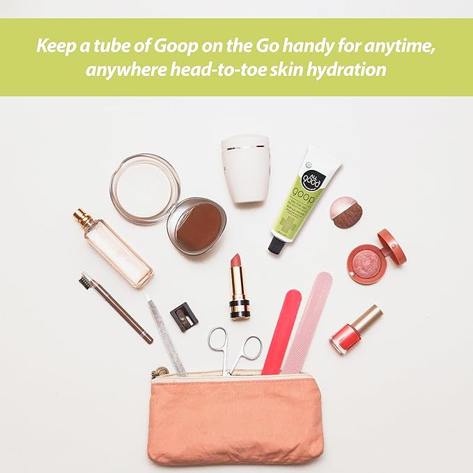 All Good Goop on the Go - Chafing Cream, Dry Skin Salve, Cracking Lip Moisturizer - Soothes, Hydrates & Calms - Travel Size Recovery Balm 1oz (3-pack)-VivaGrace Women