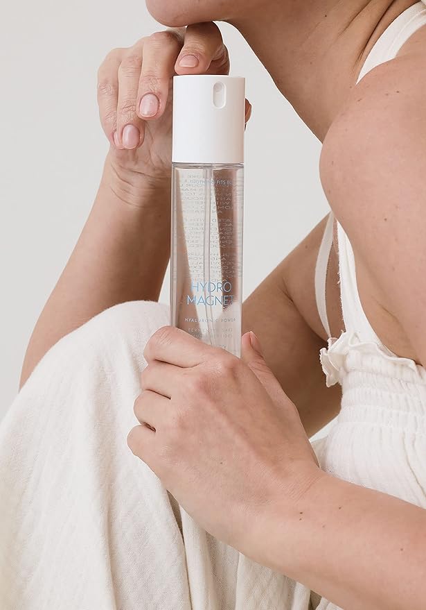NOTHING FITS BUT Hydro Magnet Facial Mist, Hydrating Toner with Hyaluronic Acid, Fermented Sake & Multi Peptides (3.4 Fl Oz/ 100 ml)-VivaGrace Women