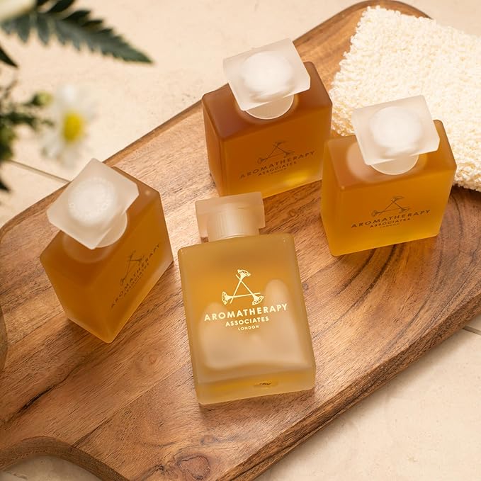 Aromatherapy Associates Revive Morning Bath and Shower Oil – Hydrating Oil with 3 Essential Oils to Refresh Mind, Body, and Spirit (1.86 oz)-VivaGrace Women