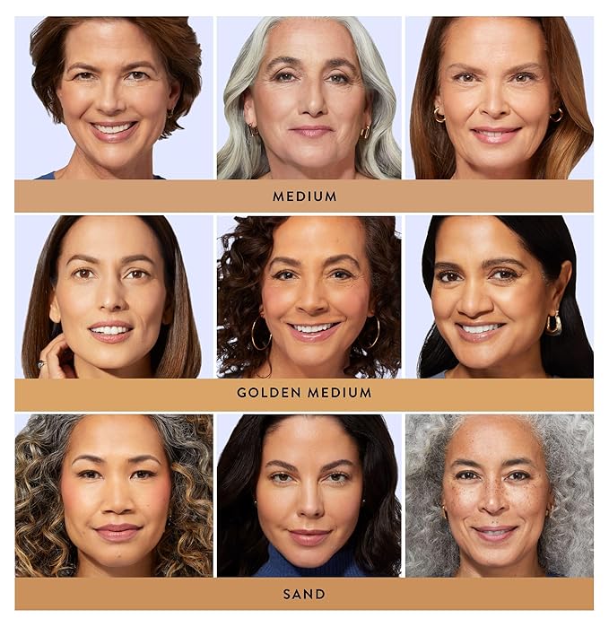 LAURA GELLER NEW YORK Baked Balance-N-Brighten Color Correcting Foundation, Sand + Kabuki Brush-VivaGrace Women