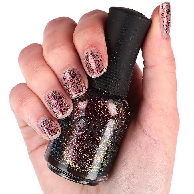 Orly Neon Nail Polish Colors for Summer | Bright Colors and Confetti Toppers for Summer Neon Nails | 0.6fl oz (Star Fire, 0.6 fl oz)