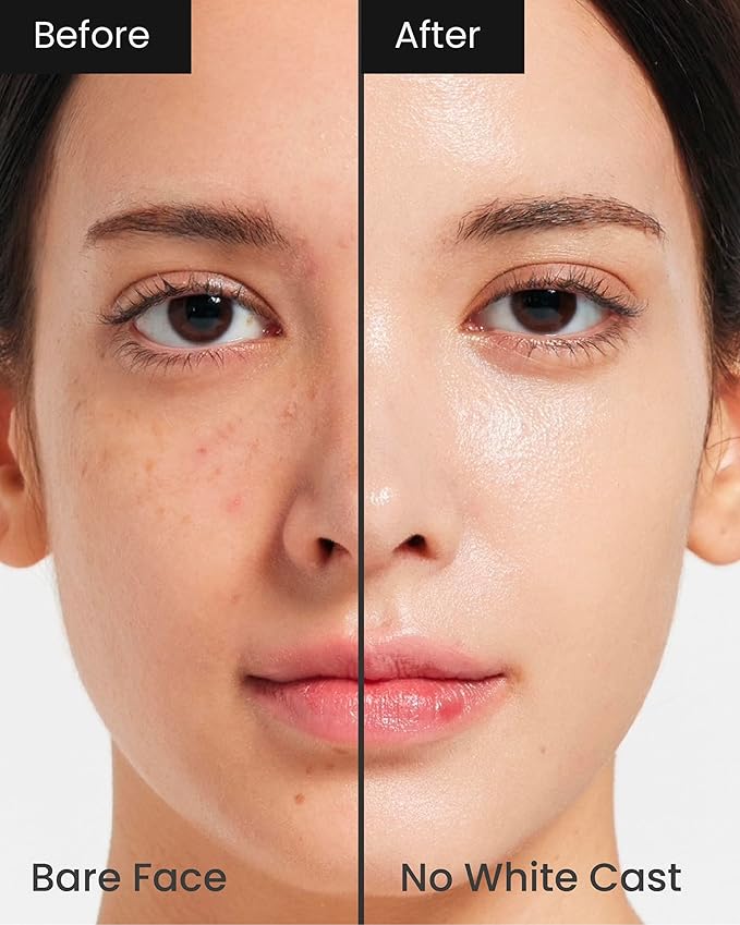 Tone-up Sunscreen DOMINAS (1.7fl oz) - SPF 50, Korean Skin Care, Niacinamide, Panthenol, UV Defense Sunblock, No White Cast, Non-Greasy, Hydrating, Lightweight Protection for Face & Body-VivaGrace Women