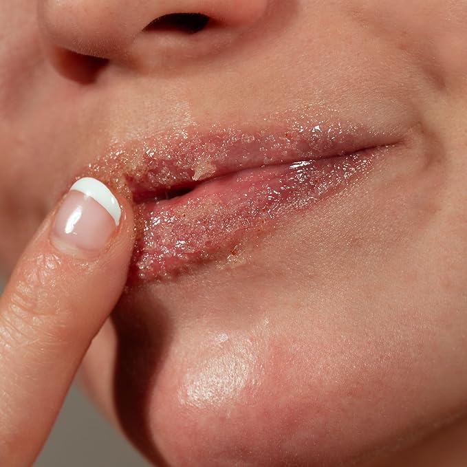 COLLEEN ROTHSCHILD Kiss & Tell Lip Care Trio | 4-Pc Set | Exfoliate, Hydrate & Protect | Flavor: Brown Sugar | Skincare for Your Lips (4 Count)-VivaGrace Women