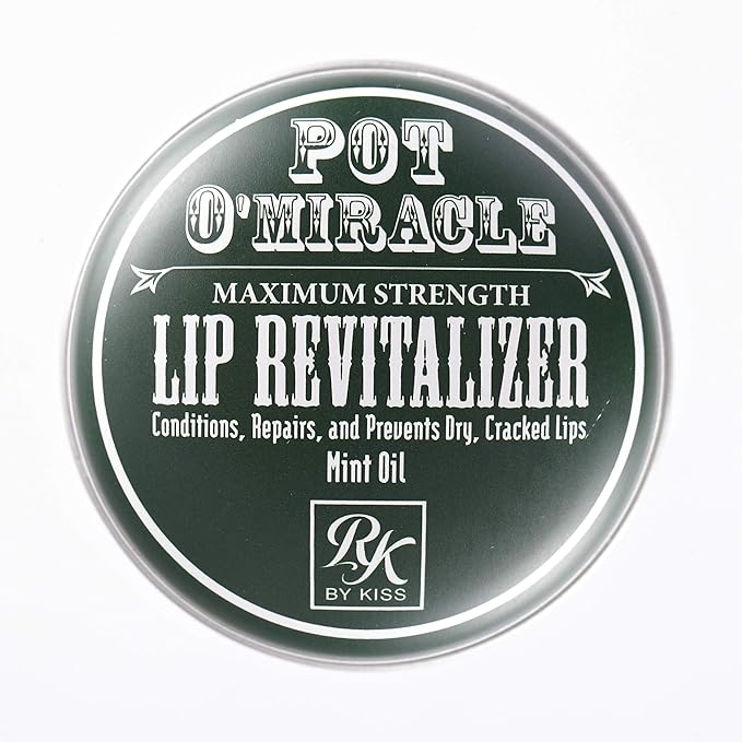 Ruby Kisses Pot O' Miracle Maximum Strength Lip Revitalizer Lip Balm (Mint-6 Pack)-VivaGrace Women