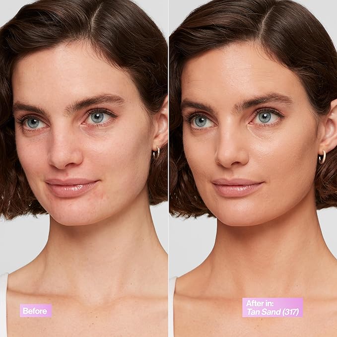 Revlon Illuminance Tinted Serum, Triple Hyaluronic Acid, Evens Out Skin Tone Over Time and Hydrates All Day, SPF 15, 317 Tan Sand, 0.94 fl oz.-VivaGrace Women