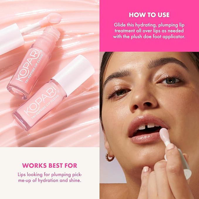 Kopari Tri-Peptide Lip Cloud-VivaGrace Women