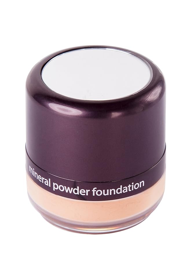 Mineral Powder Foundation, Radiant, 6 Gram-VivaGrace Women