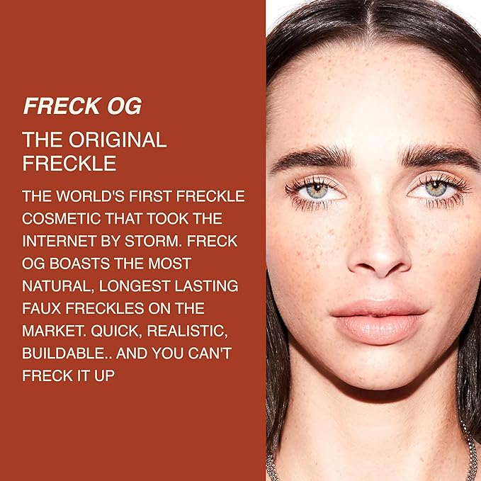 Freck Beauty, The Original Freckle Pen, Mini – Natural-Looking, Buildable and Long-Lasting Faux Freckles with Clean, Vegan Formula, All Skin Tones (FRECK OG)-VivaGrace Women