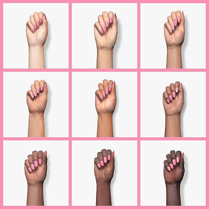 Kiara Sky Long Lasting Nail Dip Powder Pink Tones 1 oz, Pixie Pink Cream-VivaGrace Women