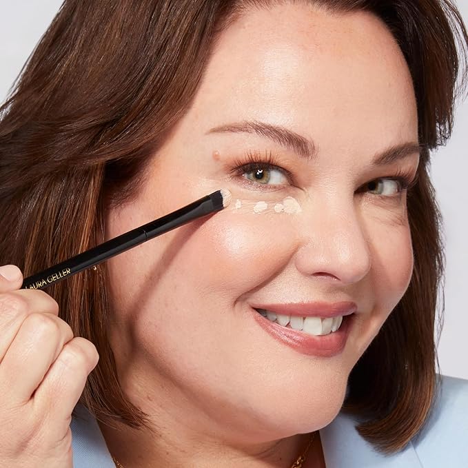 LAURA GELLER NEW YORK The Ideal Fix Concealer - Golden Medium - Buildable Medium to Full Coverage Liquid Concealer - Covers Under Eye Dark Circles & Blemishes - Long-Lasting-VivaGrace Women