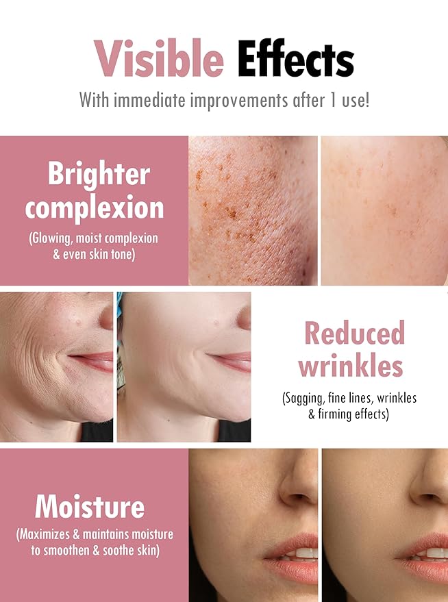 KAHI Wrinkle Bounce Water Full Perfecting Hydrating Face Mask Skin Care | Hyaluronic Acid Face Mask Korean Sheet Mask | Brightening Face Masks Beauty Glass Skin Korean Skincare (6EA, 1.23 oz)
