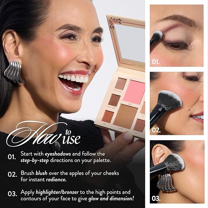 LAURA GELLER NEW YORK Annual Party in a Palette Full Face Palette Set (01 Ready to Jetset!)-VivaGrace Women