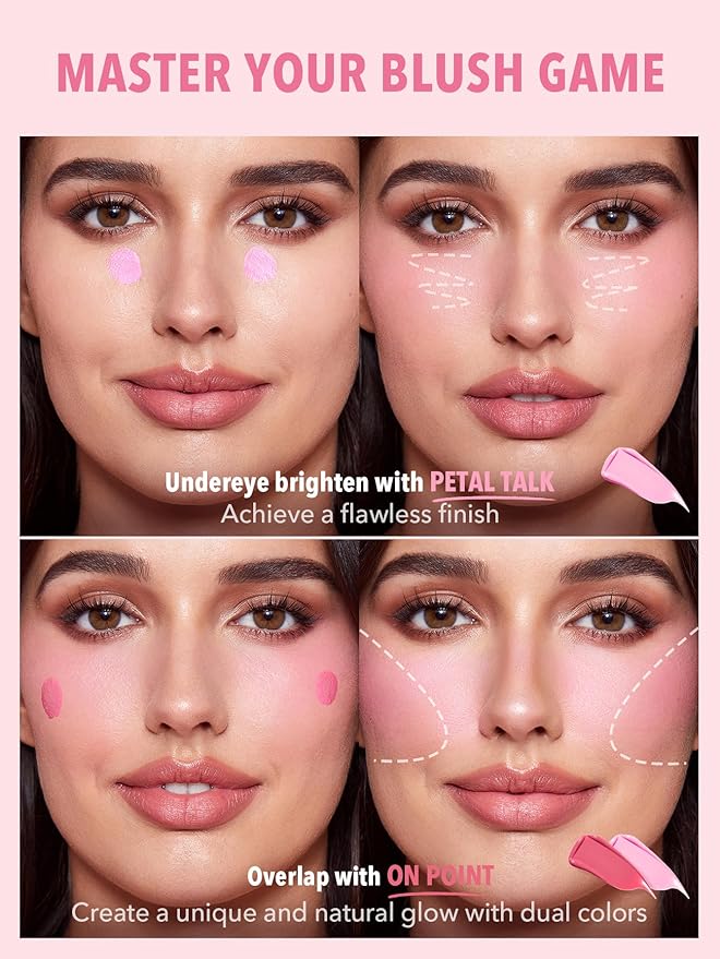 SHEGLAM Color Bloom Liquid Blush Makeup for Cheeks Matte Finish - On Point-VivaGrace Women