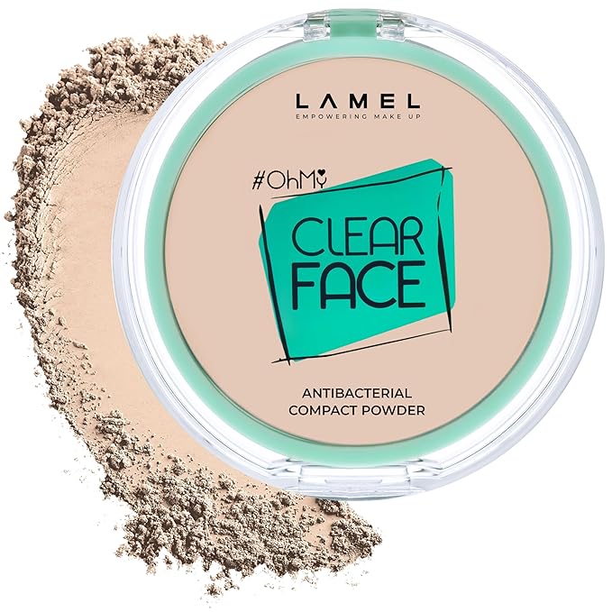 Lamel OhMy Clear Face Powder - Light Natural Coverage & Suet Control - Cruelty Free - Light Natural N.401-VivaGrace Women