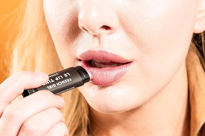 French Girl Le Lip Tint - Moisturizing & Hydrating Lip Balm for Sheer, Buildable Coverage & Shine, Clean Formula, Organic Ingredients, Vegan & Cruelty-Free-VivaGrace Women