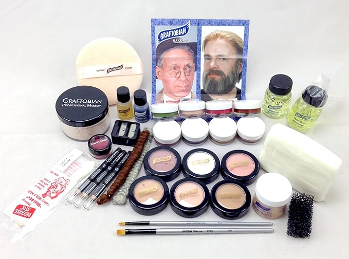 Graftobian Student Theatrical Makeup Kit Deluxe - Light/Fair-VivaGrace Women