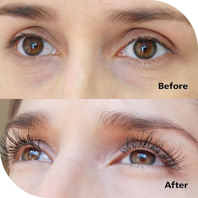 DABALASH Trio Combo – Professional Eyelash & Brow Strengthener 0.18 oz, Waterproof Mascara, 0.45 oz & Gentle Vegan Mascara, 0.3oz – Give Your Own Lashes A Longer, Fuller, & Thicker Look