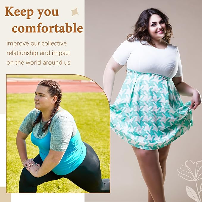 Cotton Tummy Liners and Bra Liners Set for Sweat Rash Skin Folds Plus Size Women Sweating Supplies-VivaGrace Women