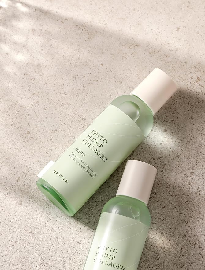 MIZON Special Edition Gift Set - Phyto Collagen Line Toner (5.07oz) + Serum (1.01oz)+ Day Cream (1.69oz) Vegan Collagen, Skincare Set, Vegan Kit-VivaGrace Women