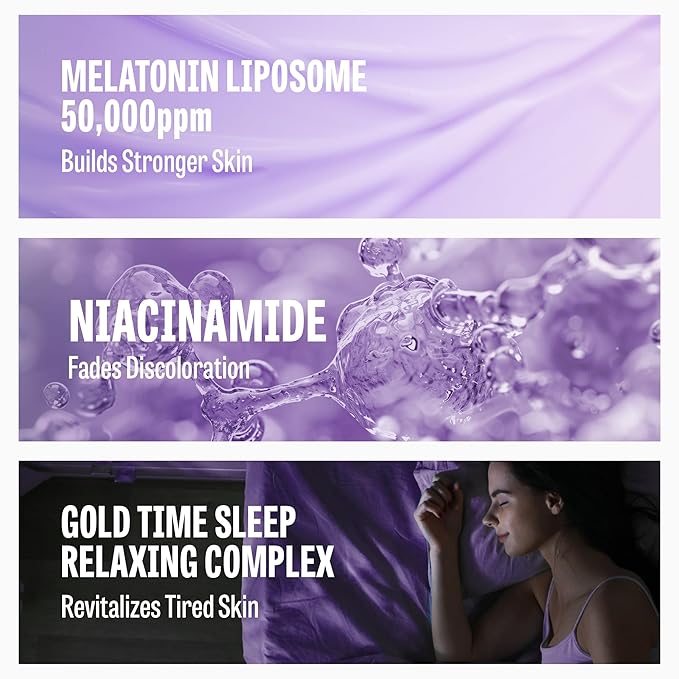 Time Return Melatonin Cream | Face Hydrating Cream & Face Moisturizer for Dry Skin | Relaxing Face Cream for Women & Men | Melatonin Face Cream for Resilient Skin, 1.76 oz-VivaGrace Women
