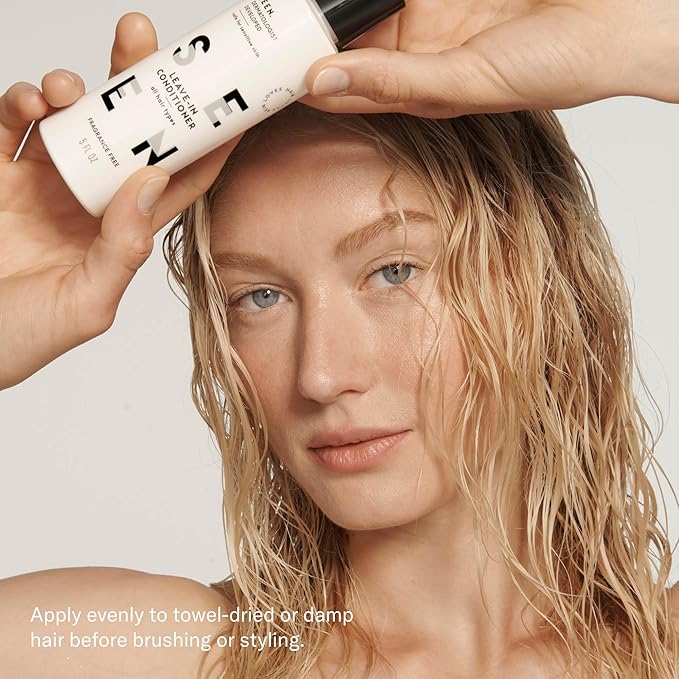 SEEN Leave-In Conditioner, Fragrance Free - Leave-In Hair Conditioner & Heat Protectant Spray- Detangles & Hydrates- No Parabens, Sulfates or Phthalate-VivaGrace Women