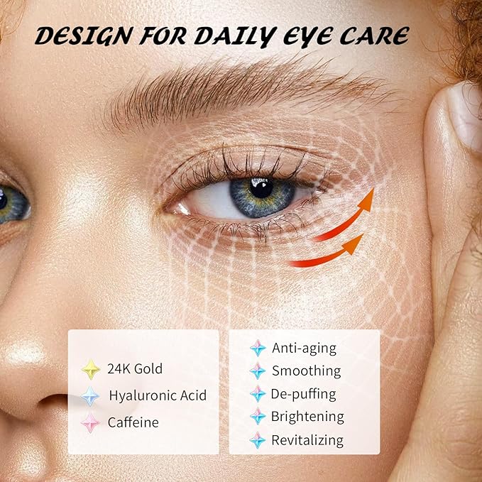 Under Eye Patches (15 Pairs), 3 Colors Eye Masks Gift Set for Dark Circles Puffy Eyes, Undereye Bags and Wrinkles, Bachelorette Party Favors, Skin Care Set Gifts for Women
