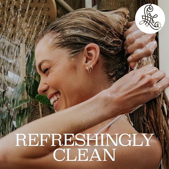 Luseta Shampoo and Conditioner Set with Tea Tree and Argan Oil for Oily Hair Clarifying, Fighting Dandruff Sulfate Paraben Free for Men and Women 2x16.9oz-VivaGrace Women