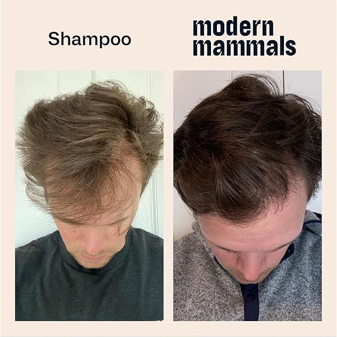Modern Mammals Light Shampoo Bar - Minimalist Hair Care, Low Suds, Low Lather, Vegan, Sensitive Scalps, No Poo, Anti Poof, Natural Ingredients, Fragrance-Free (1 Bar + BarBag)-VivaGrace Women